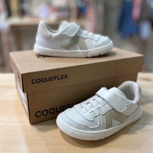 Deportiva Barefoot Blanco Leche - Coqueflex