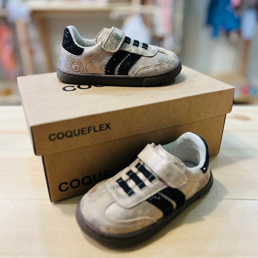 Deportiva Barefoot Glitter Sabbia - Coqueflex