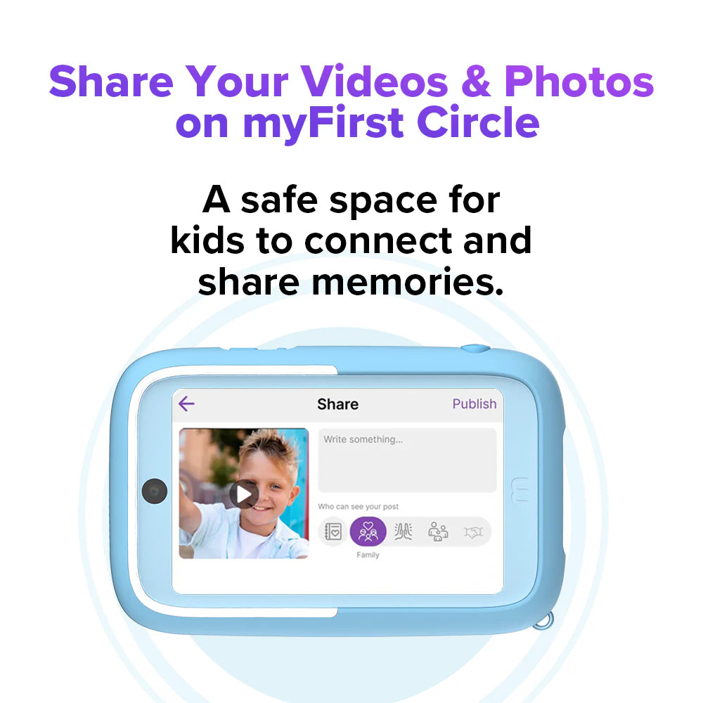 Cámara Infantil con IA Camera 50 – myFirst (Azul)