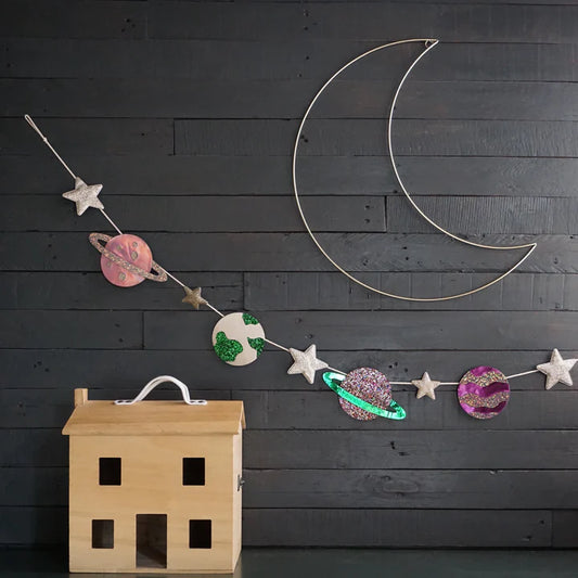 Guirnalda de planetas y estrellas - Mimi And Lula