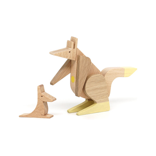 Canguro de Madera Magnético – Esnaf Toys