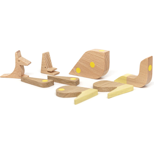 Canguro de Madera Magnético – Esnaf Toys