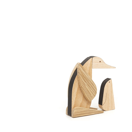 Pingüino de Madera Magnético – Esnaf Toys