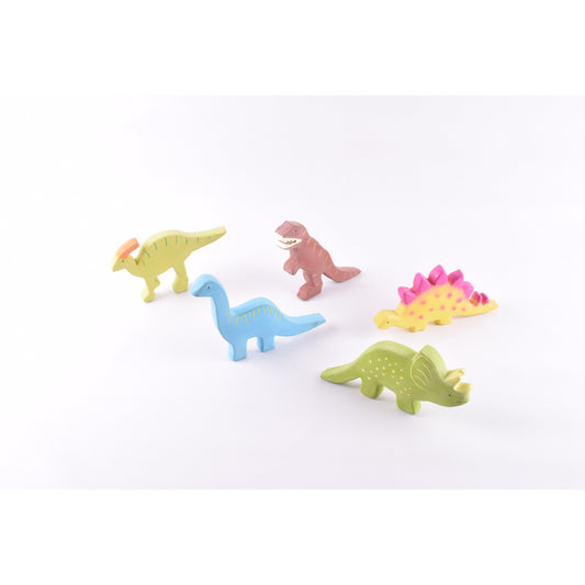 Dinosaurios de Goma Natural – Tikiri