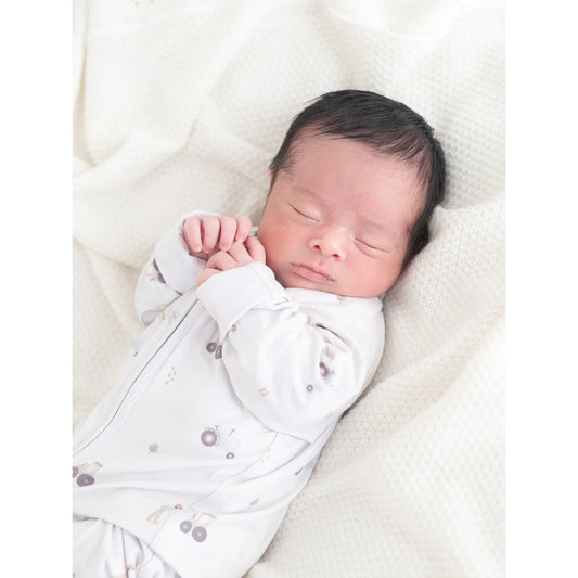 Pijama de Bambú con Cremallera Farm Day – LiluLila