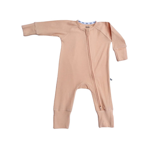 Pijama Bambú Coral Ribbed | Lilulila
