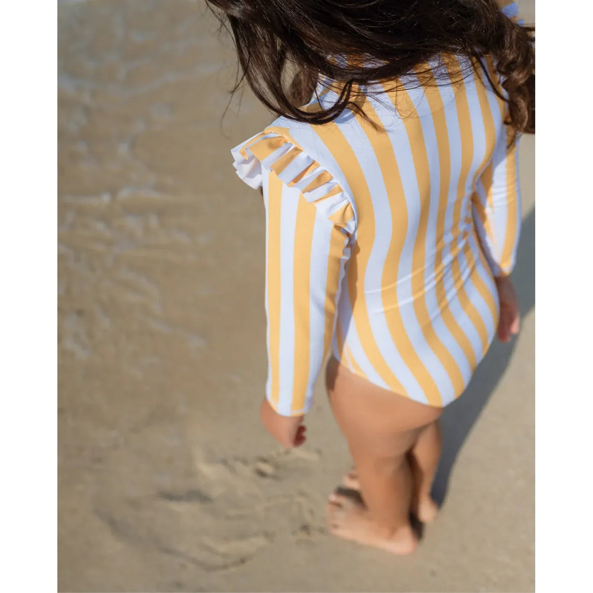 Bañador niña manga larga UPF50+ – Summer Stripes | Badawii