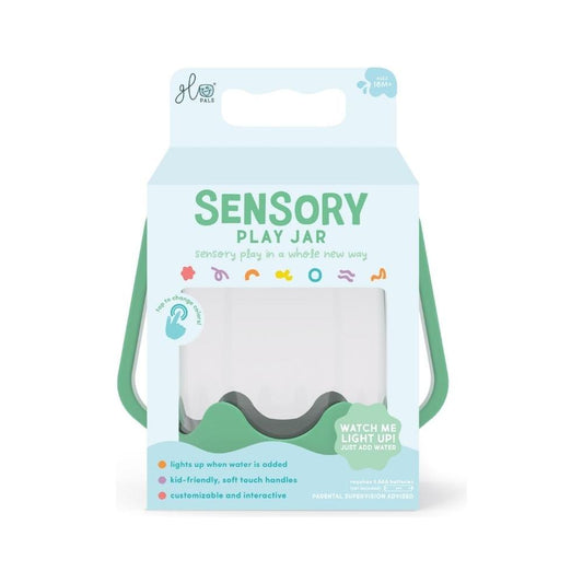 Jarra Sensorial Verde Teal | Glo Pals