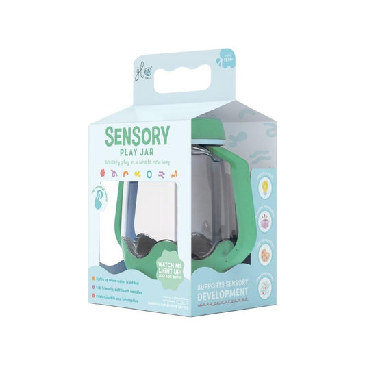 Jarra Sensorial Verde Teal | Glo Pals