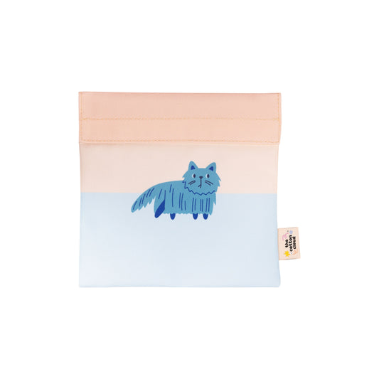 Bolsa para Bocadillos “Gatos” · The Cotton Cloud
