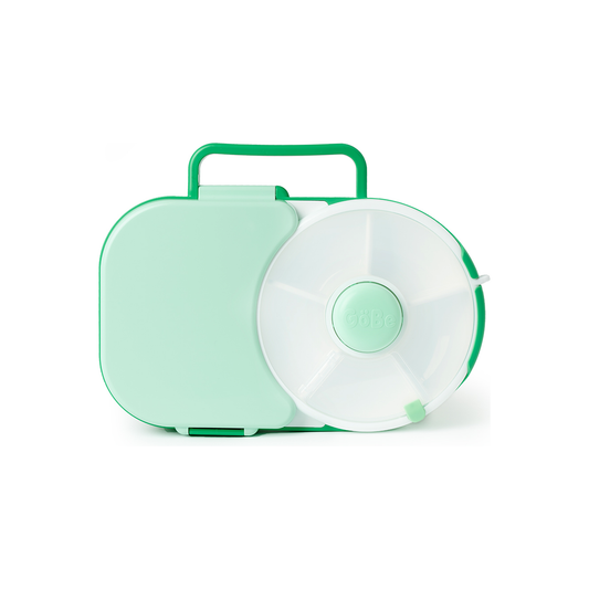 Caja de Almuerzo 2 en 1 con Spinner – Sage Green