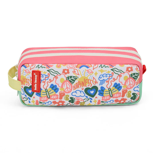 Estuche “Happiness” de Hello Hossy (2 cremalleras)