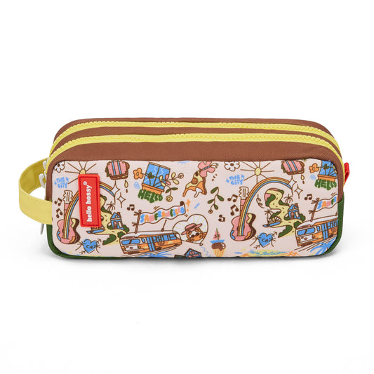 Estuche “San Francisco” de Hello Hossy (2 cremalleras)