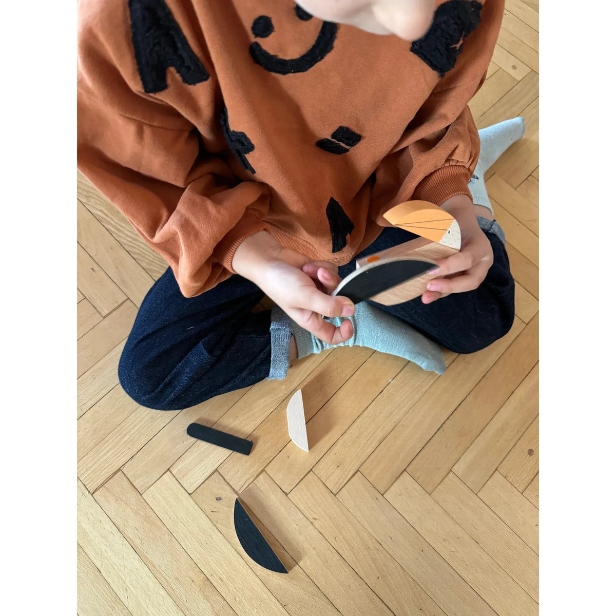 Cisne de Madera Magnético – Esnaf Toys