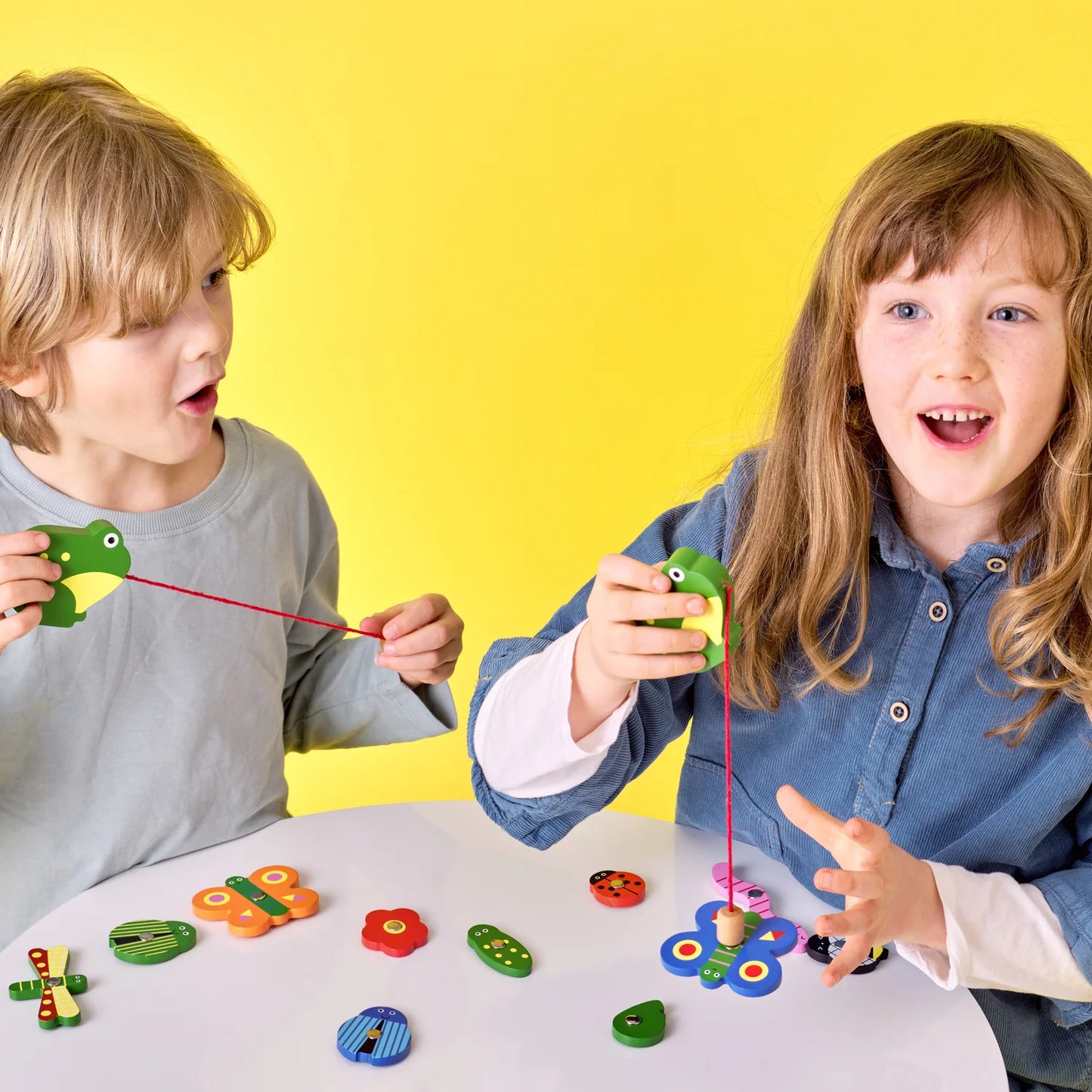 Juego de Pesca de Insectos de Madera – Kidoki