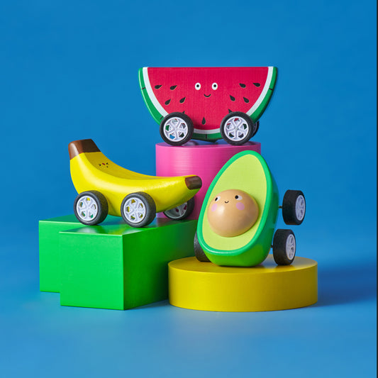 Surtido de Coches Frutales – Kidoki