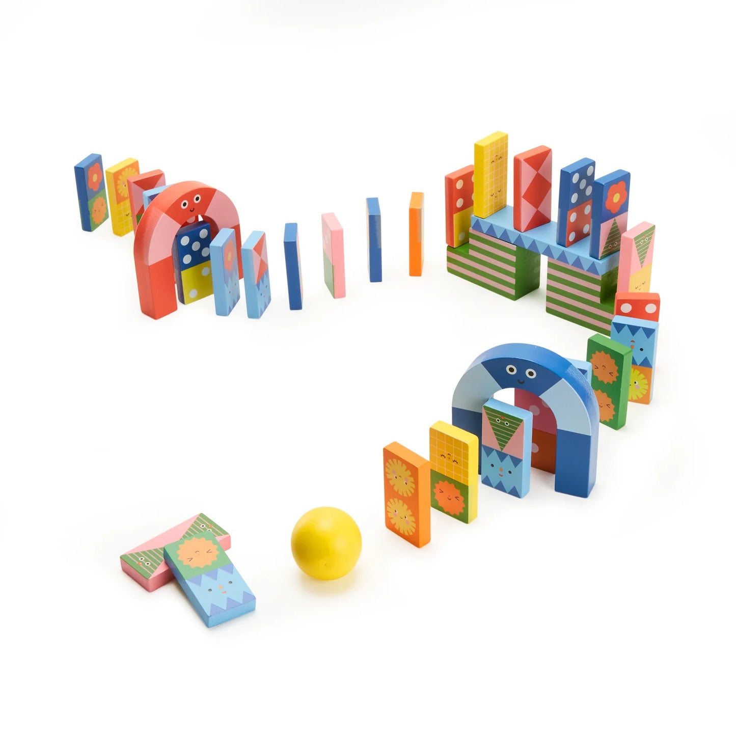 Dominó Topple Twist – Kidoki