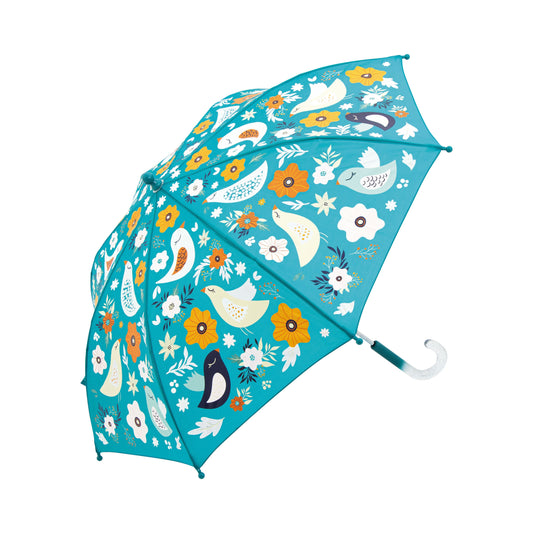 Paraguas Infantil Pájaros y Flores – Little L (82 cm)