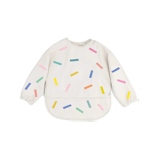 Babero de Manga Larga “Confetti” – The Cotton Cloud