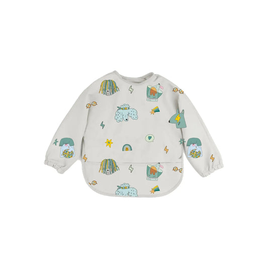 Babero de Manga Larga “Funky Dogs” – The Cotton Cloud
