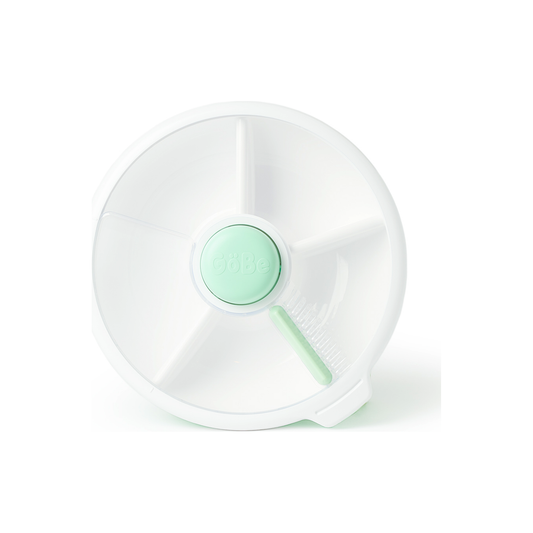 Caja de Almuerzo "Snack Spinner Flip" Mint Green – GoBe Kids