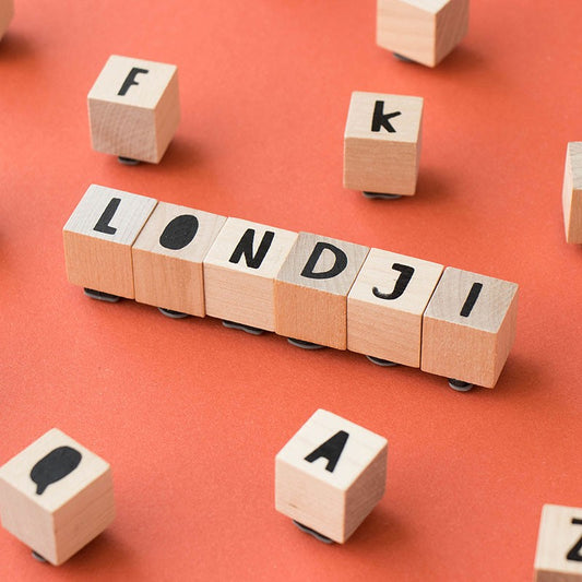 BAM! Create Your Words – Tampones de Madera (28) | Londji