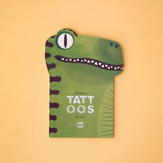 Dinosaur Tattoos Set de tatuajes temporales · Londji