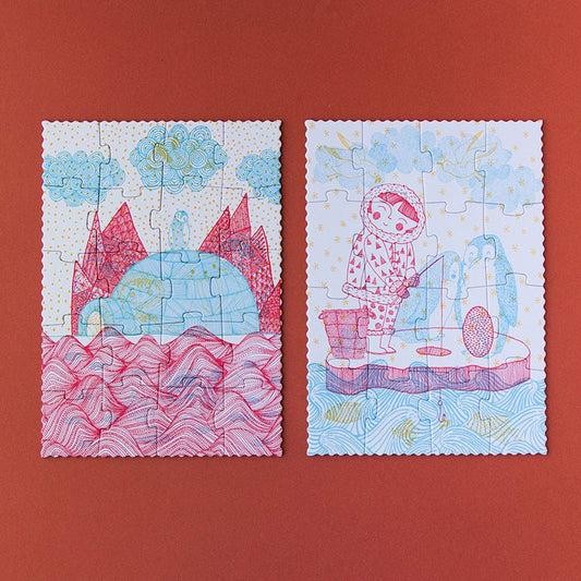 Puzzle Progresivo “Dans l’Igloo” + Gafas Mágicas | Londji