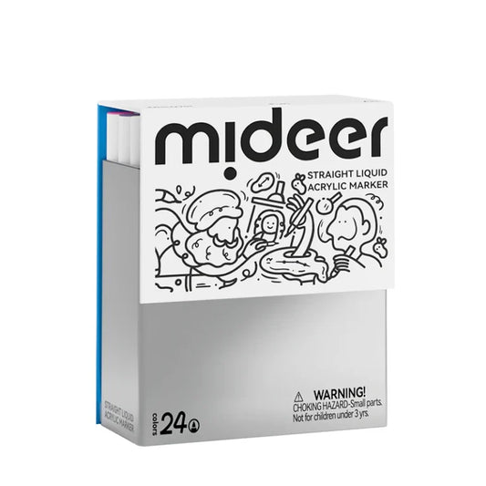 Rotuladores Acrílicos Líquidos – 24 Colores | Mideer