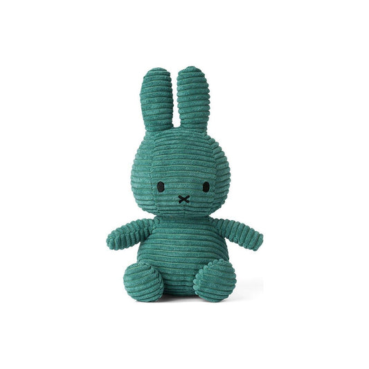 Peluche Miffy ECO Corduroy Green-23 cm