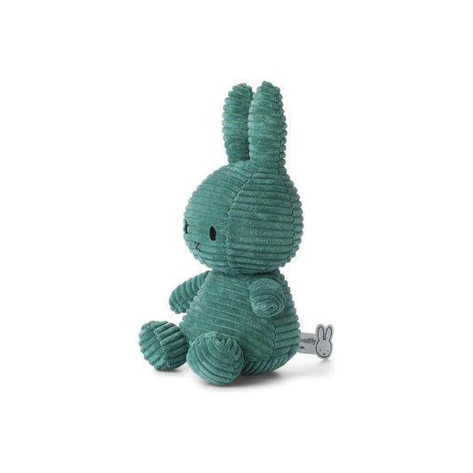 Peluche Miffy ECO Corduroy Green-23 cm