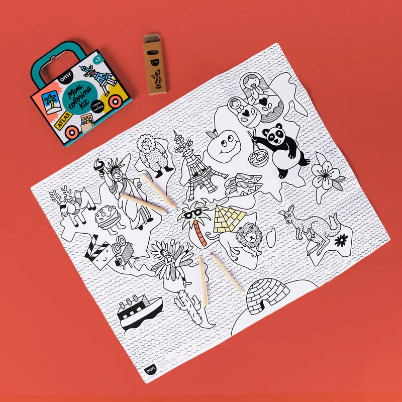 Mini Coloring Kit “Atlas” – OMY
