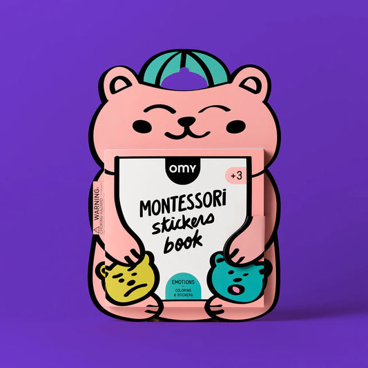 Libro Pegatinas Montessori Emociones – OMY
