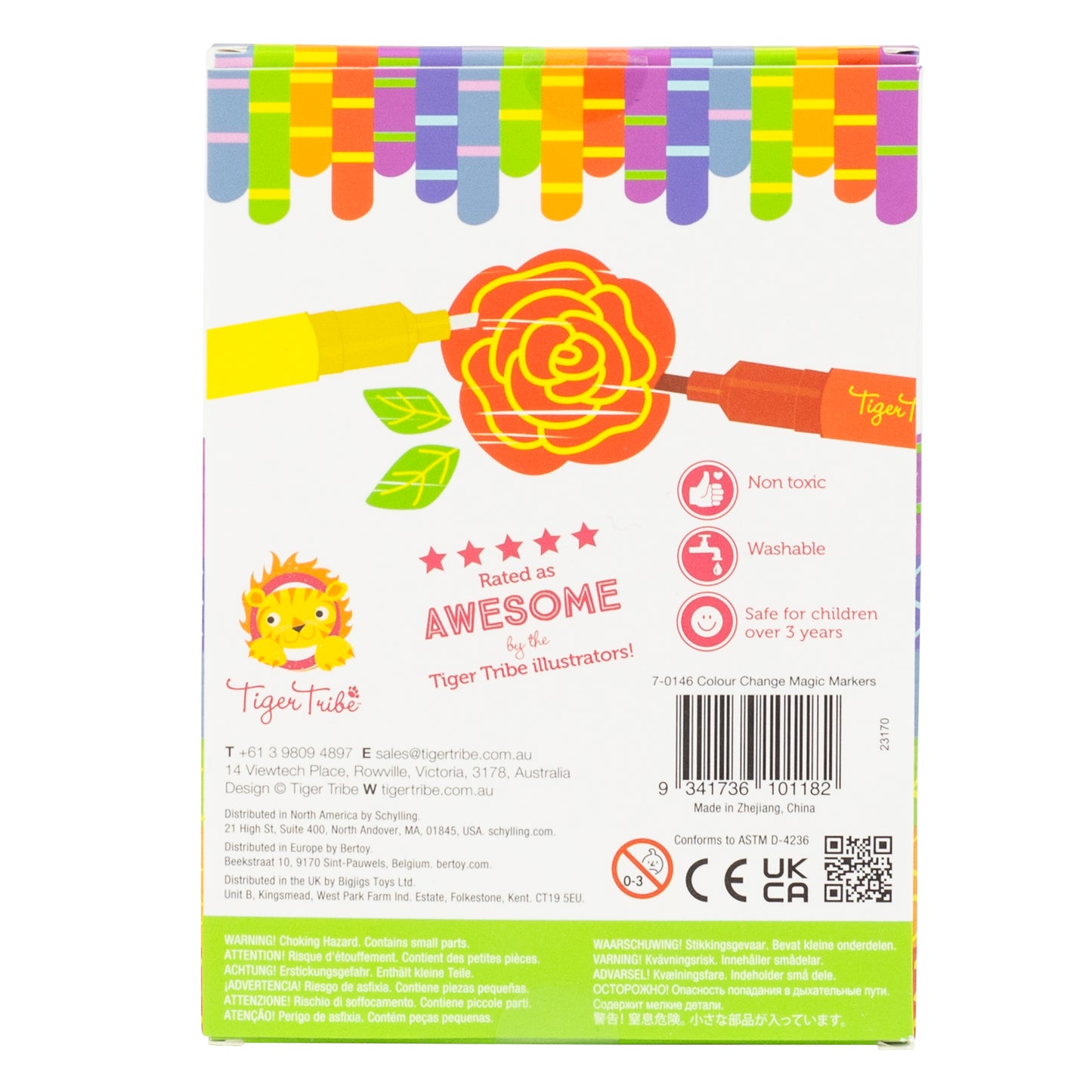Rotuladores Mágicos – Cambio de Color – Tiger Tribe