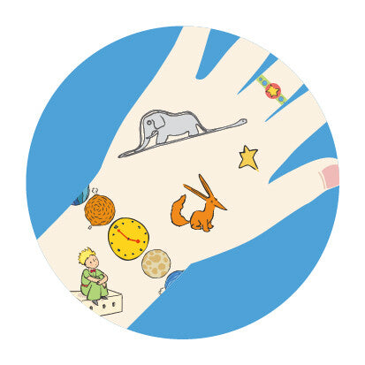 Kit de pegatinas faciales y tatuajes El Principito · Avenir