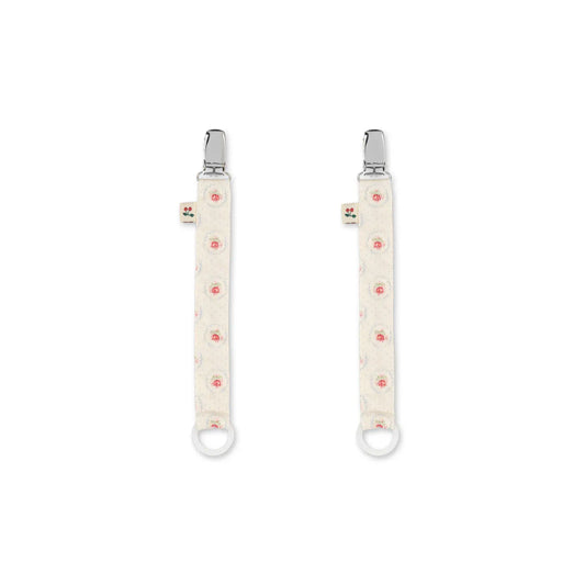 Chupetero Doble Floral | Konges Sløjd