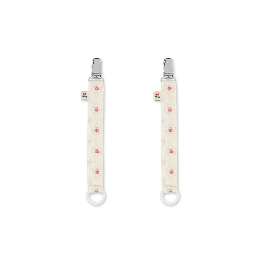 Chupetero Doble Floral | Konges Sløjd