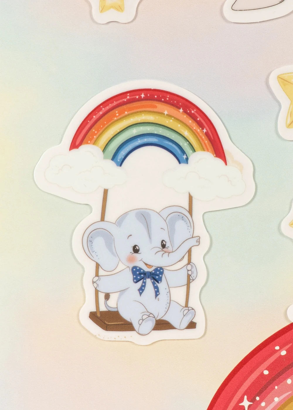Libro de Pegatinas Reutilizables Elefantastic – Konges Sløjd