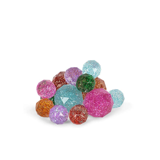 Set de pelotas saltarinas con purpurina · Konges Sløjd