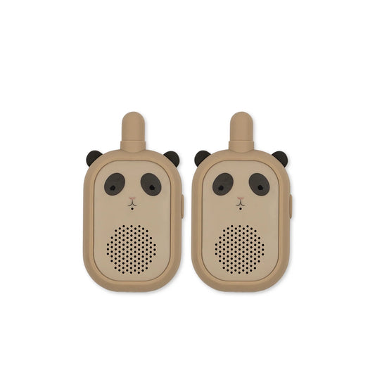 Pack de 2 Walkie-Talkies Panda Recargables - Konges Sløjd