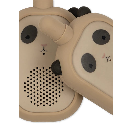 Pack de 2 Walkie-Talkies Panda Recargables - Konges Sløjd