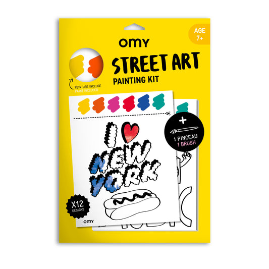 Kit de Pintura Acuarela Street Art – OMY