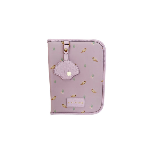 Porta documentos Focas Lila - Play and Store