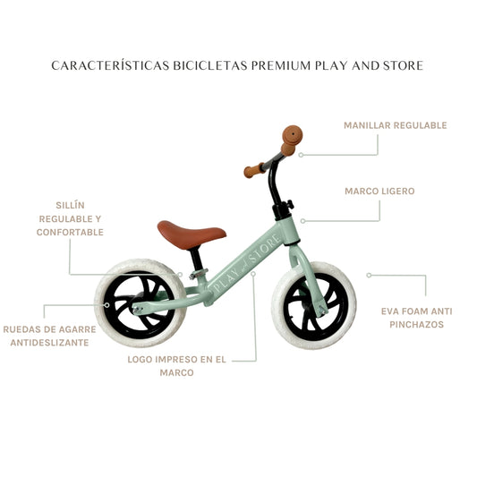 Bicicleta de Equilibrio Premium – Play & Store