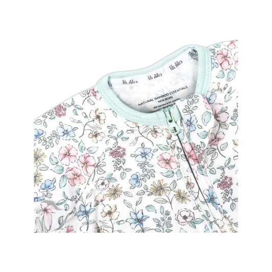 Pijama Zippy Romper de Bambú – Liberty | Lilulila