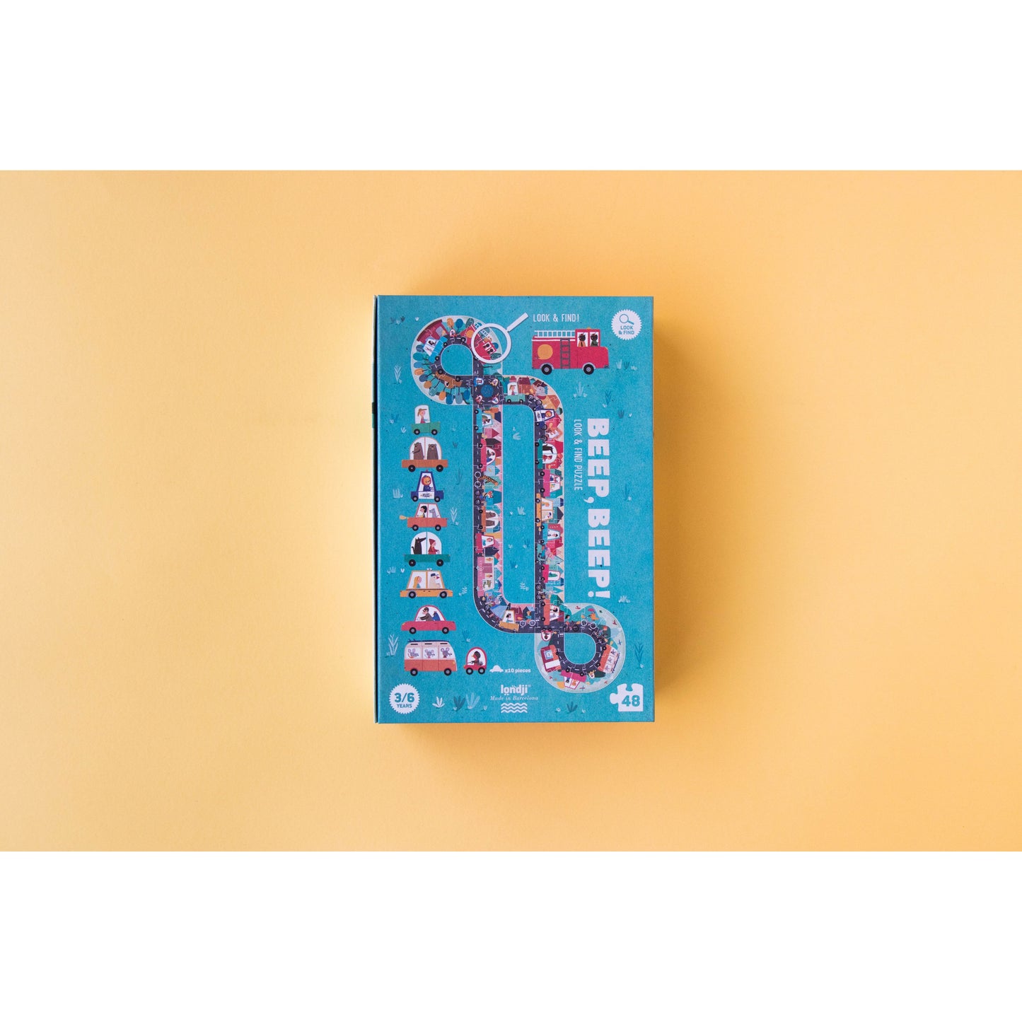 Beep, Beep! · Look & Find Puzzle · Londji