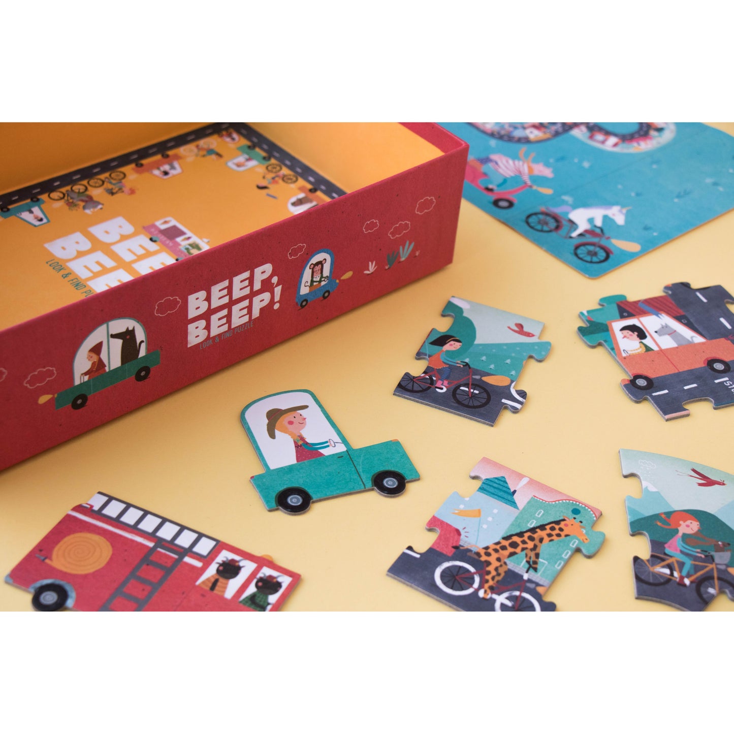 Beep, Beep! · Look & Find Puzzle · Londji