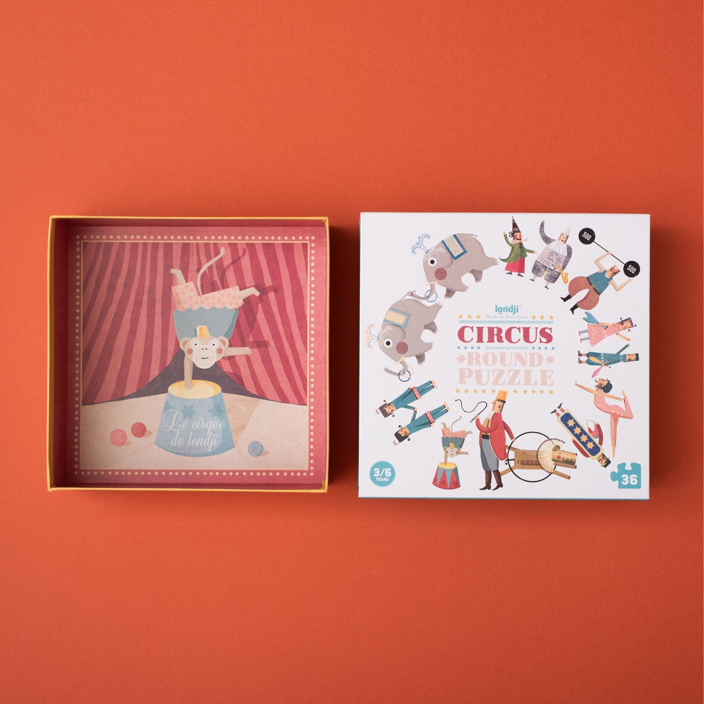 Circus · Round Puzzle · Londji