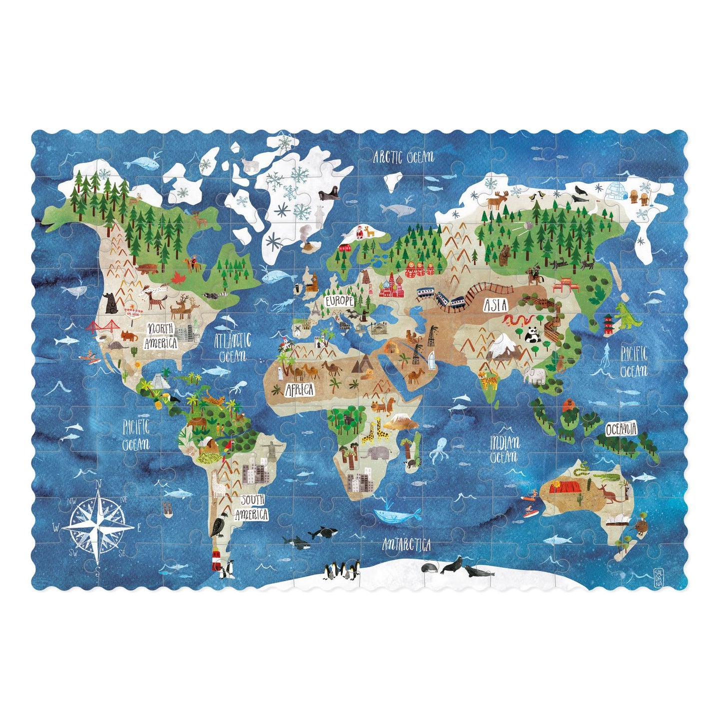 Discover the World · Pocket Puzzle · Londji