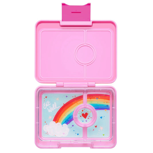 Fiambrera Snack 3C “Power Pink Rainbow” - Yumbox